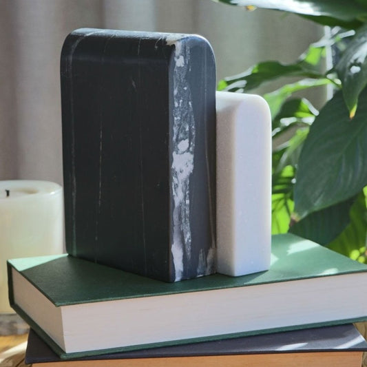 Makrana grey and white marble object – BLACK Concept Store