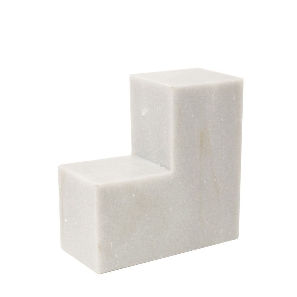 Marble "L" Shape Sculptures