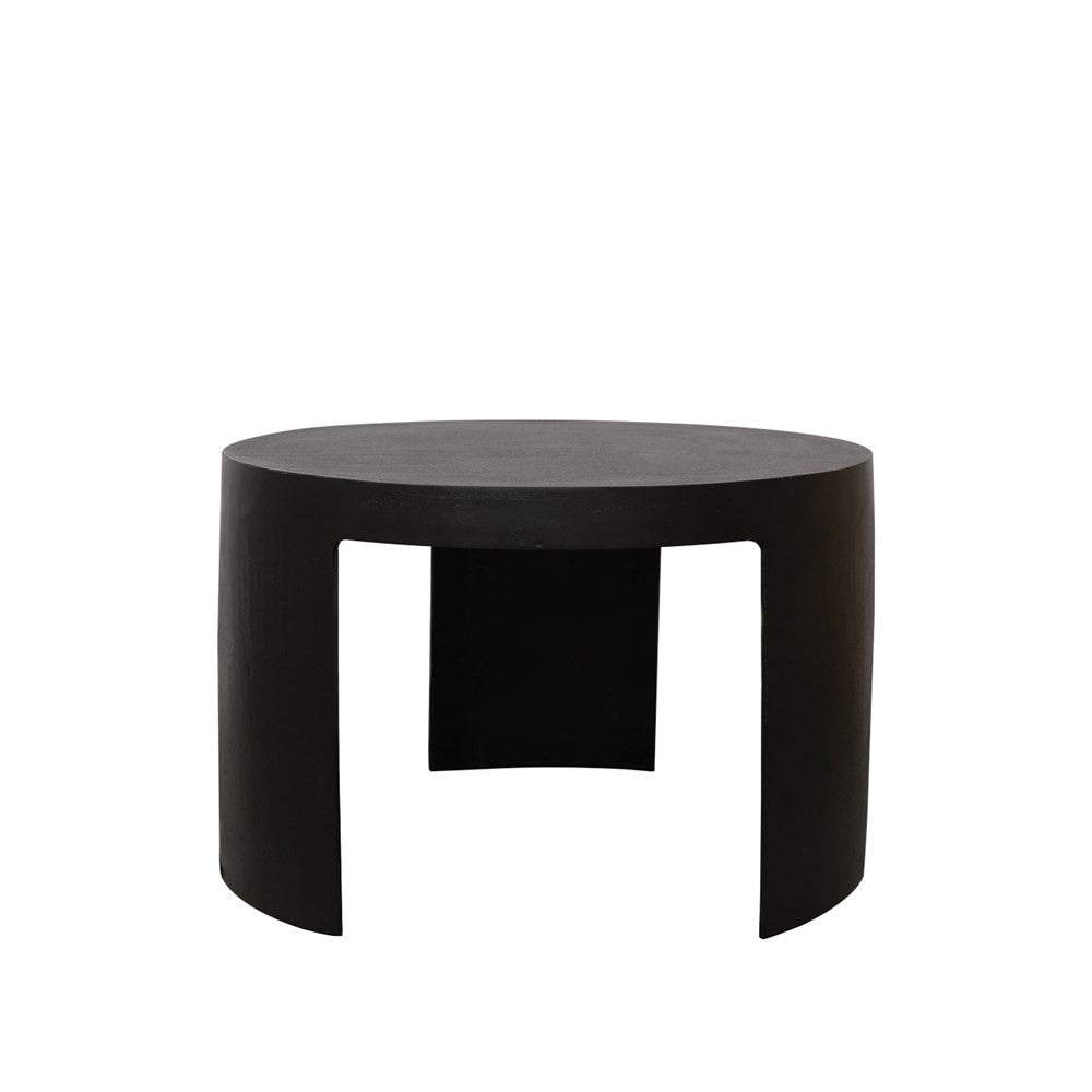 Small and large Karaka coffee tables styled in modern living space