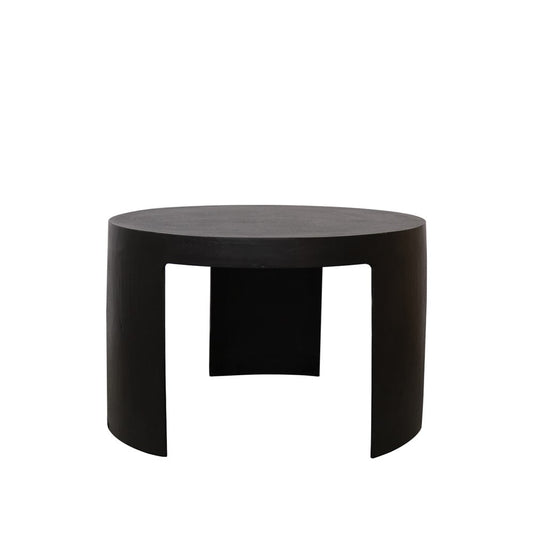 Small and large Karaka coffee tables styled in modern living space