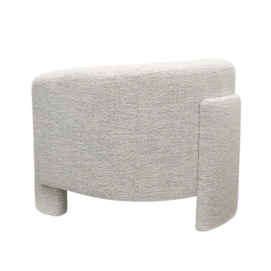 Three-leg Kelston Occasional Chair in 100% polyester fabric