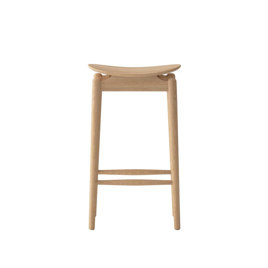 Oslo Barstool with solid oak frame and Scandi-inspired design