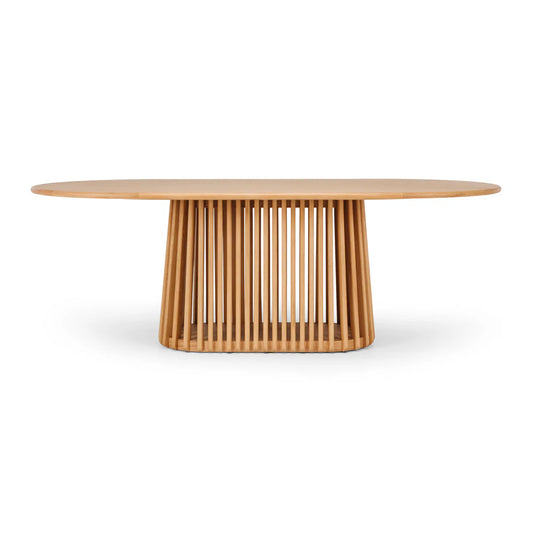 Modern Bur Table showcasing natural wood character