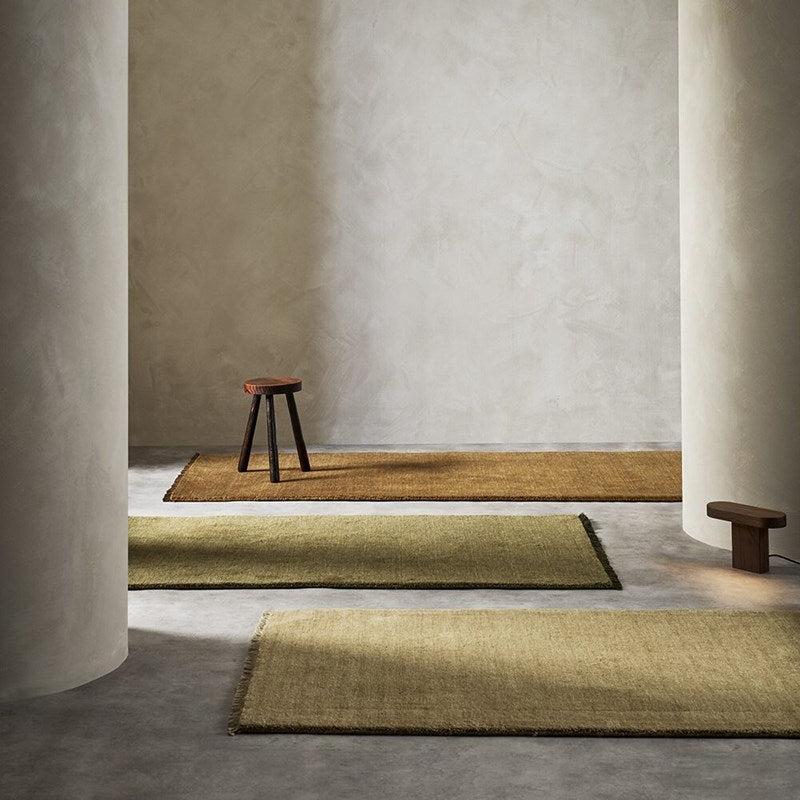 Sandringham Floor Runner by Baya in neutral tones, handcrafted wool