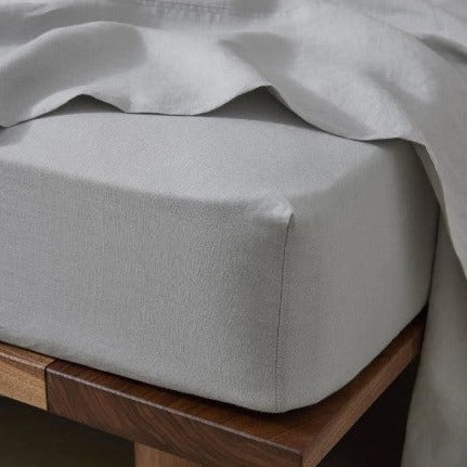 High-quality French flax linen sheets in multiple sizes