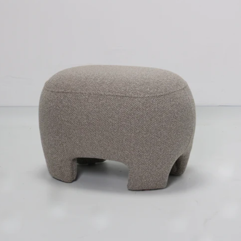 Bayside Ottoman in earthy tones for modern living spaces