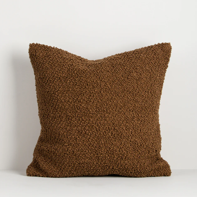 Texture outdoor cushion constructed with recycled materials