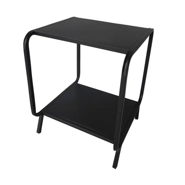 Samui Side Table, iron side table, compact accent table, contemporary side table, minimalist table