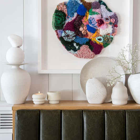 Matte-finished Munster tealight in grey – BLACK Concept Store