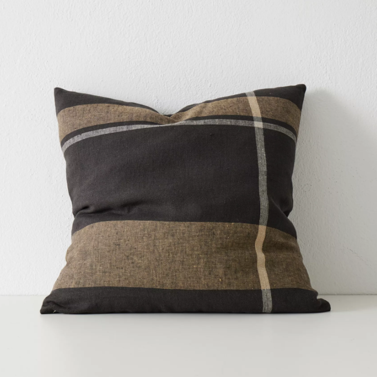 Soft vintage-feel Dante Cushion enhancing home décor aesthetics
