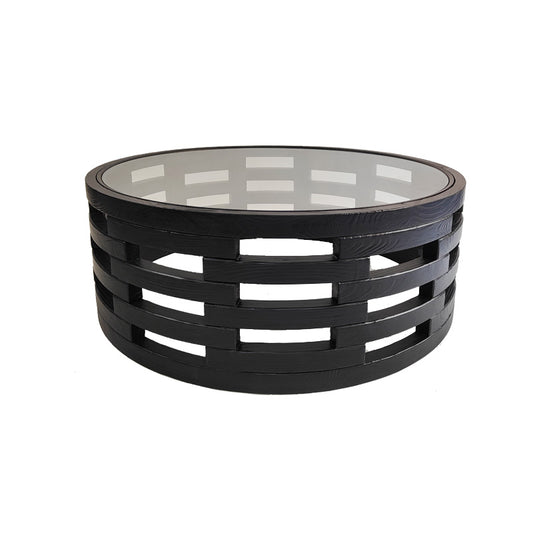 Modern Alicante Coffee Table styled in living room setting