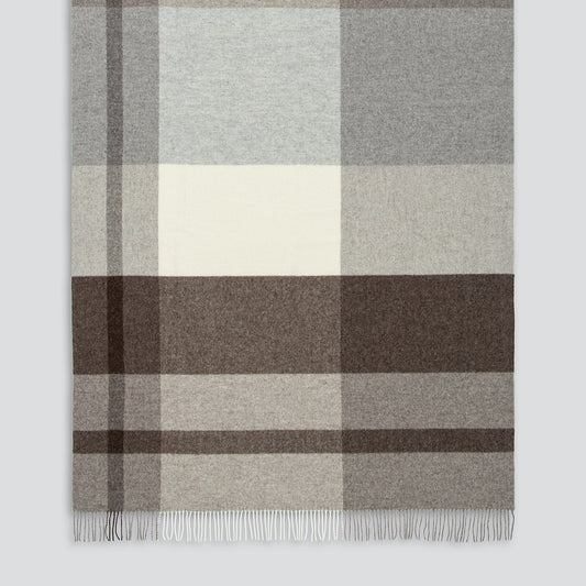 Close-up of luxurious pure New Zealand wool texture