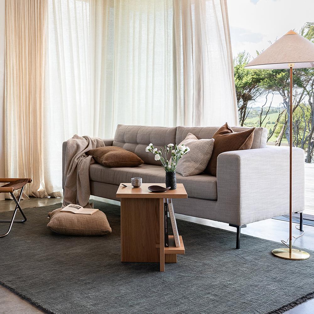 Luxurious Sandringham floor rug in deep green tones – BLACK Concept Store