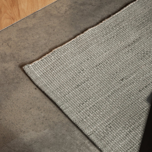 Close-up of durable low-profile Eucalyptus Mat by Baya
