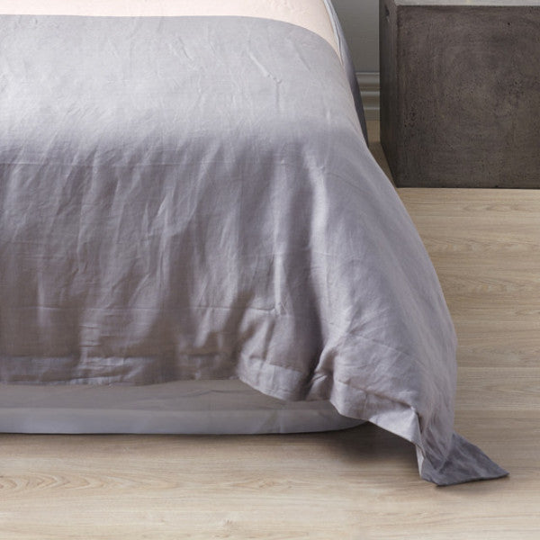 Thread Design Valance on single bed showcasing clean modern look