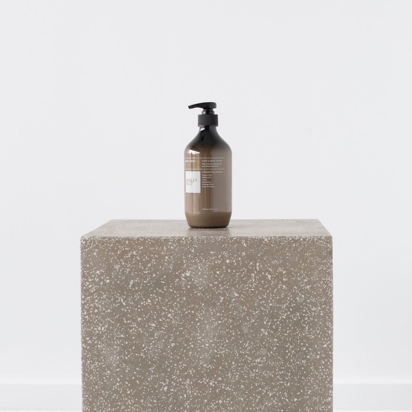 Smooth creamy Sootherup lotion texture on skin