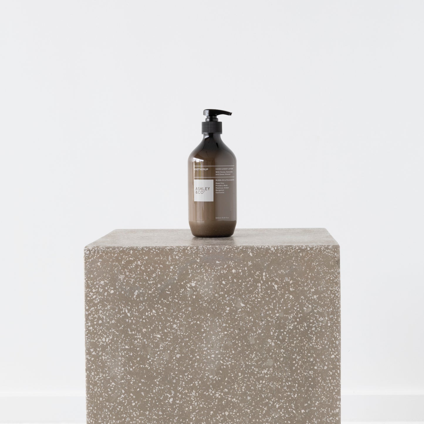 Lotion being applied to hands for hydration and softness