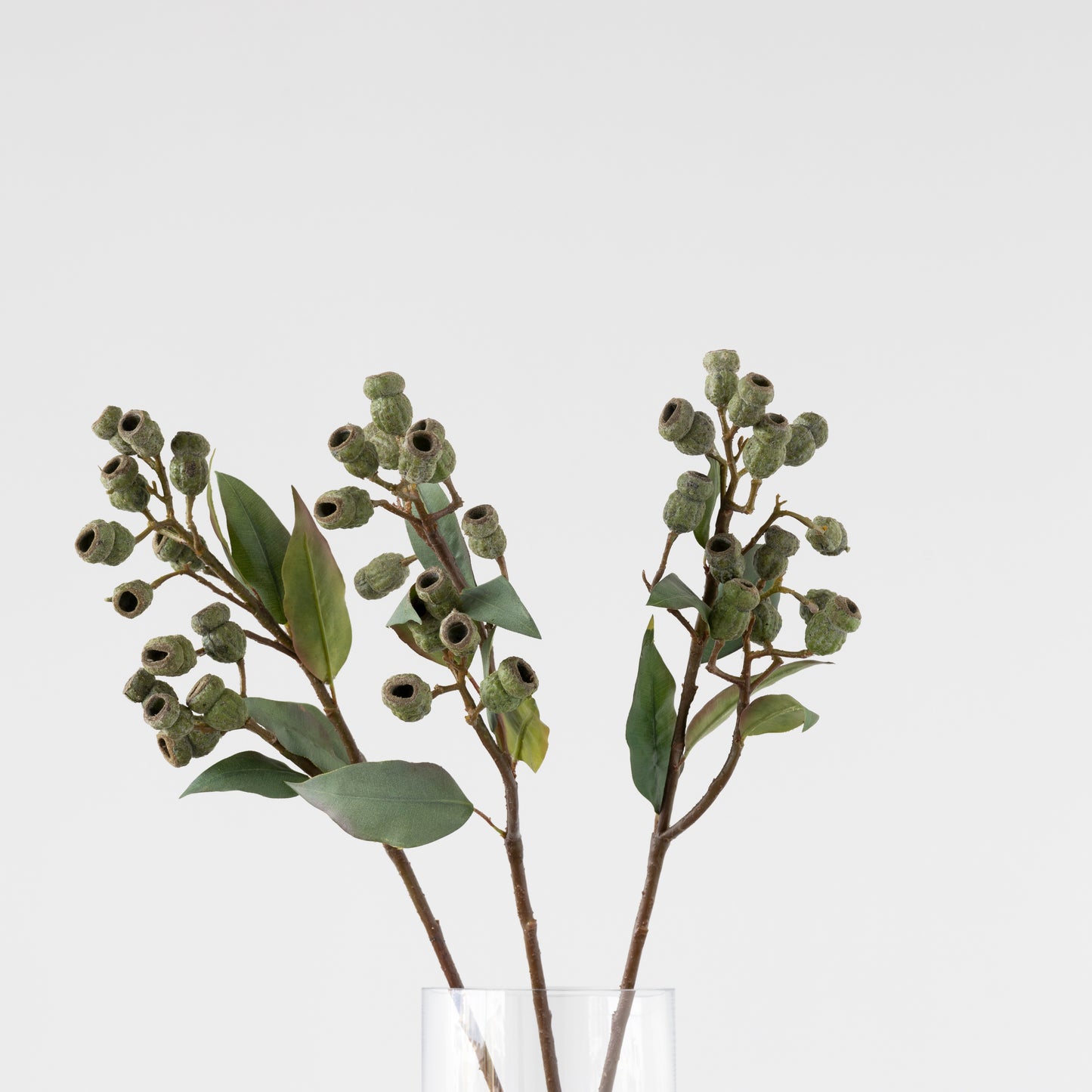 64cm Eucalyptus Gumnut Branch for home decor