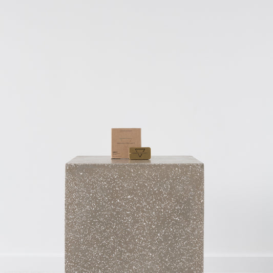 Close-up of Bergamot, Vetiver, Lime, and Pepper ingredients