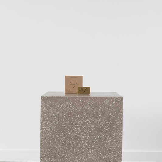 Close-up of Stellar oil with citrus and floral elements