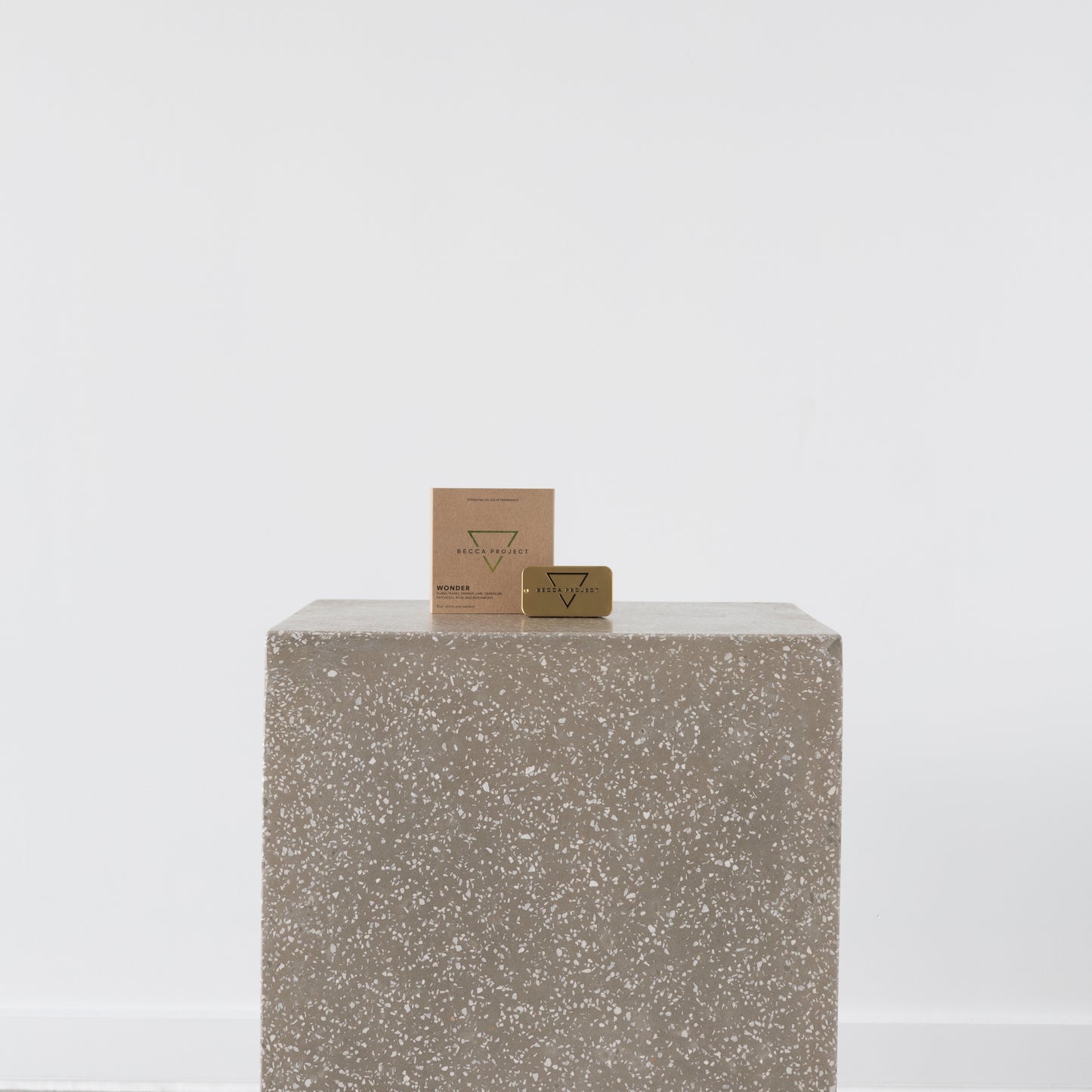 Close-up of Wonder Blend oil with natural botanicals