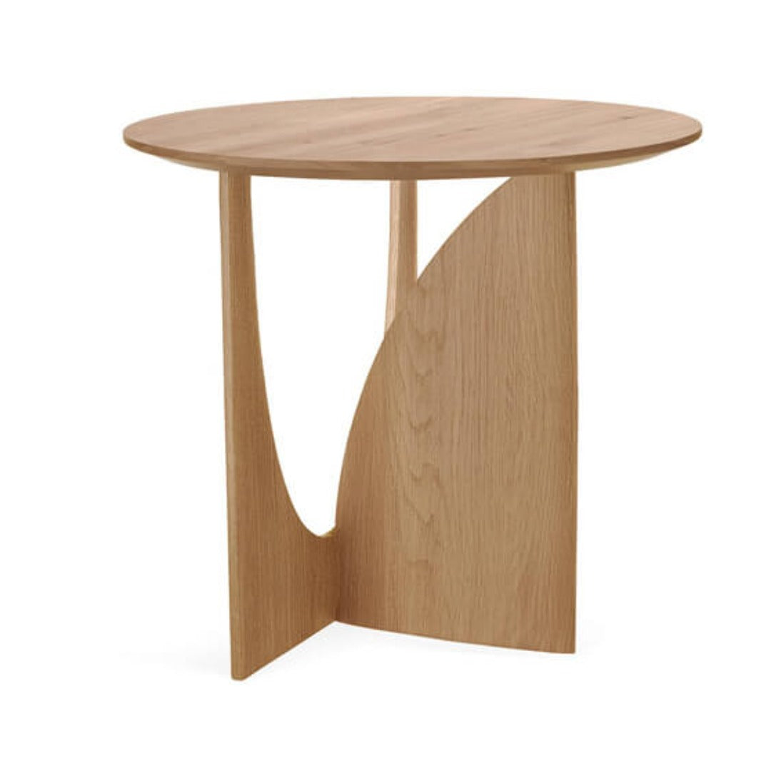 Modern contemporary geometric side table