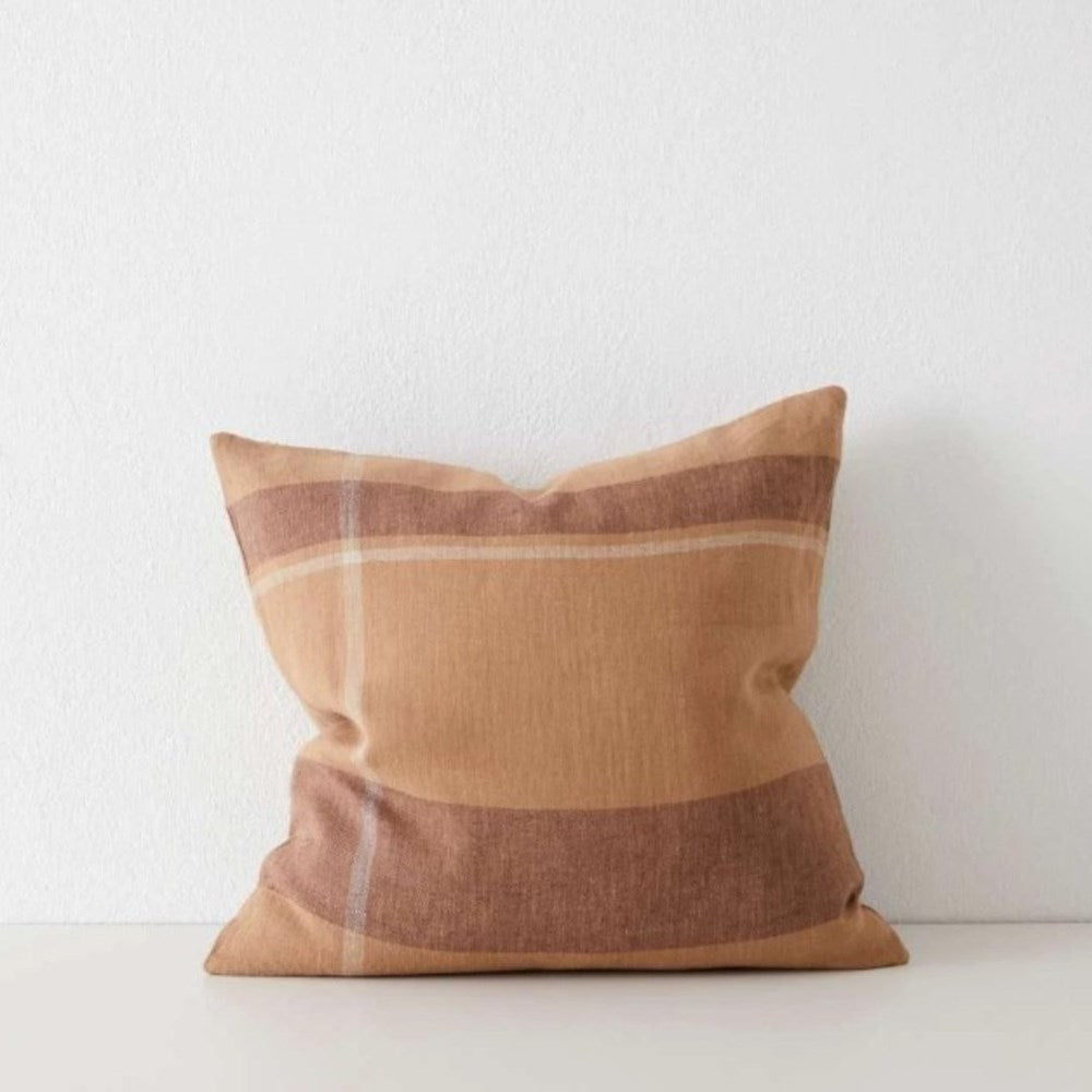 Elegant Dante Cushion layered in a minimalist living space