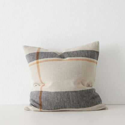 Dante Cushion in soft European linen with stonewashed finish