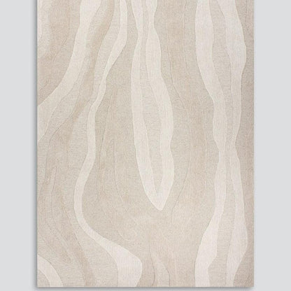 Close-up of Shoreline rug’s undulating pattern and texture – BLACK Concept Store