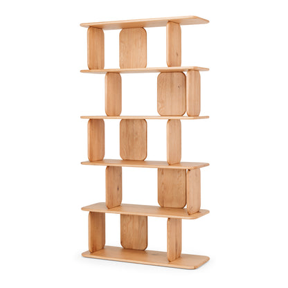 Solid oak furniture showcasing natural medullary ray patterns