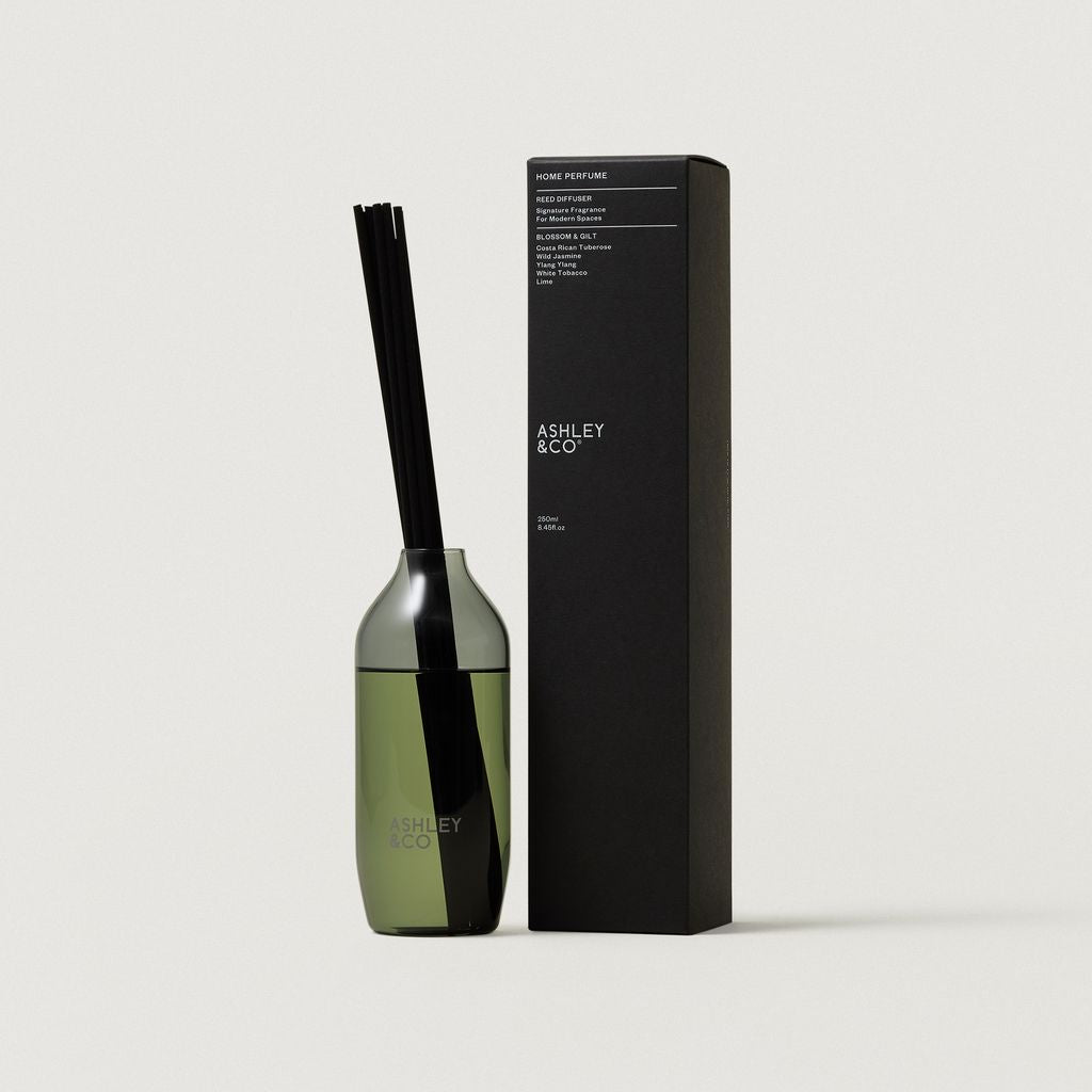 Hand-blown glass Home Perfume with Costa Rican Tuberose scent