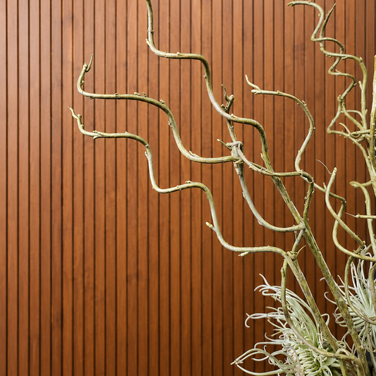 A beautifully realistic faux curly willow branch, perfect for adding height, texture, and organic movement to your floral arrangements and interior styling.