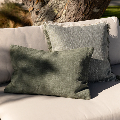 Clipper Cushion in soothing coastal-inspired tones