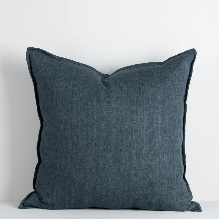 The Cassia 50x50cm cushion is handwoven from 100% linen with a refined flange edge, offering a timeless and contemporary accent for relaxed interiors.