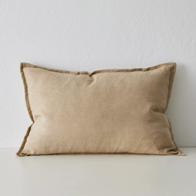 Shop the Fiore 50x50cm and 40x60cm lumbar cushions – linen-blend chenille with vintage-inspired sheen, providing texture and classic elegance for any interior.
