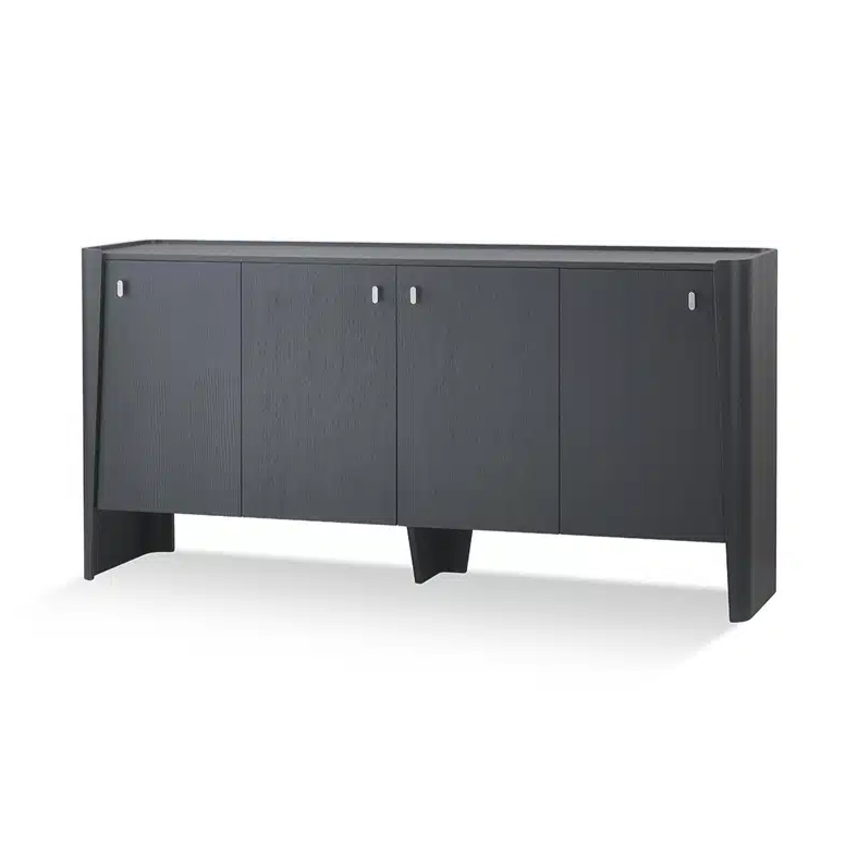 Elegant Sideboard, 180cm sideboard, grey/white sideboard, black sideboard, ash veneer storage