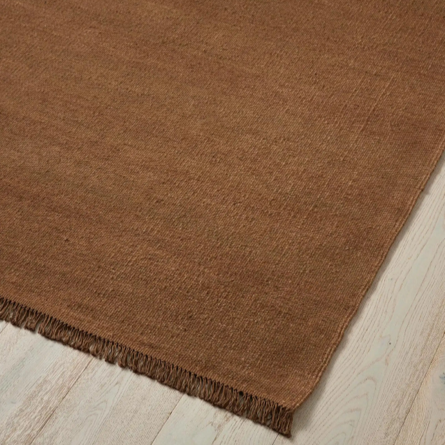 BLACK Concept Store handwoven linen decorative rug