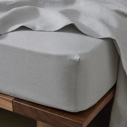 High-quality French flax linen sheets in multiple sizes