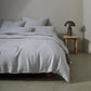 Ravello Linen Sheet - Silver