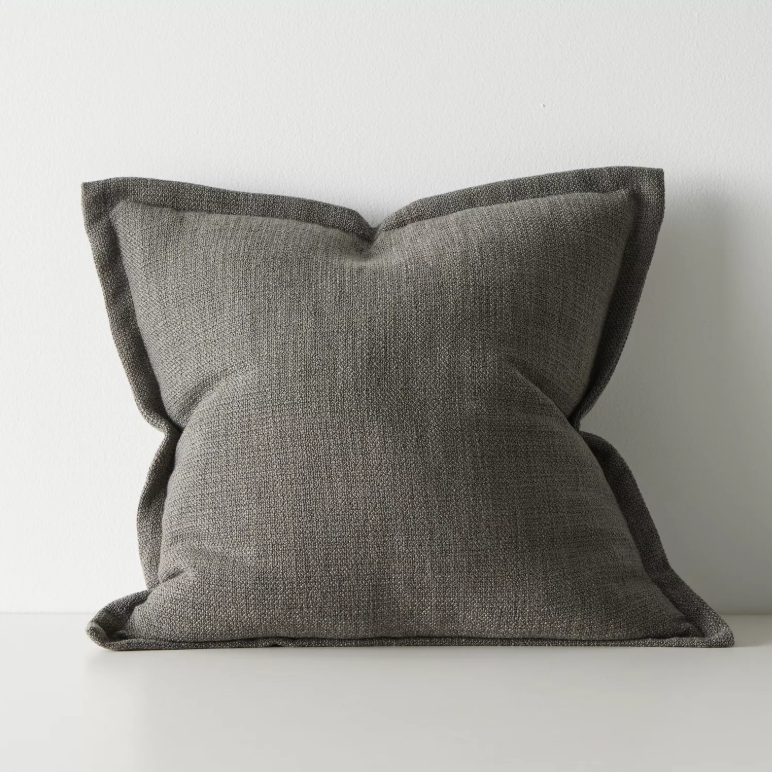 Shop the Figlio 50x50cm cushion – a chunky woven linen-look design with feature flange, perfect for layered styling or as a statement accent in your home.