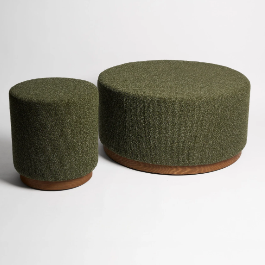 Hickory Ottoman