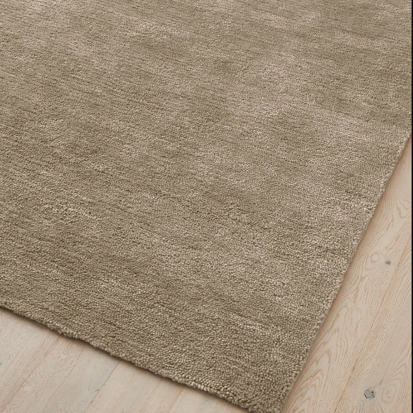 Valencia Latte wool rug with thick, soft pile – BLACK Concept Store