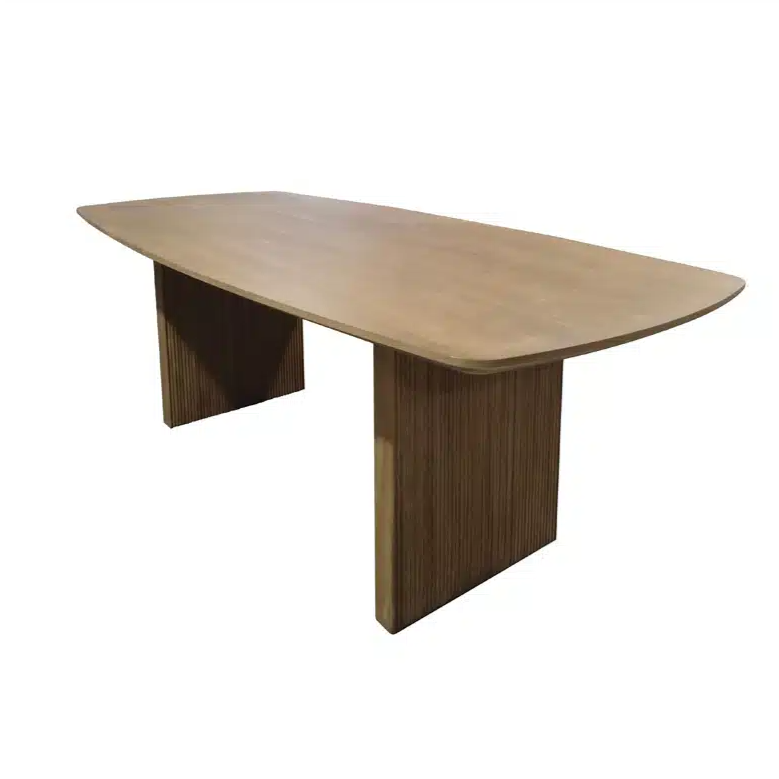 Marley Dining Table, oak dining table, black dining table, 220cm dining table, modern family table