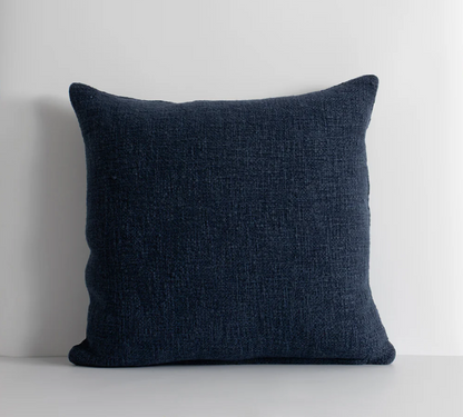 50cm x 50cm rustic textured cushion with premium feather inner