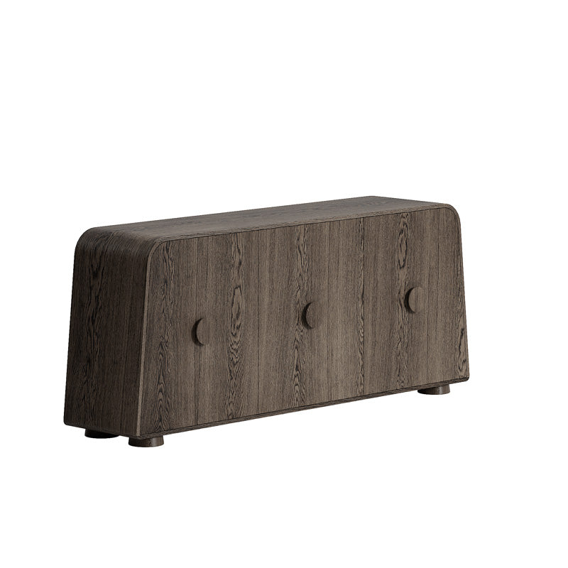 Play Sideboard in smoked ash with ash wood and veneer construction