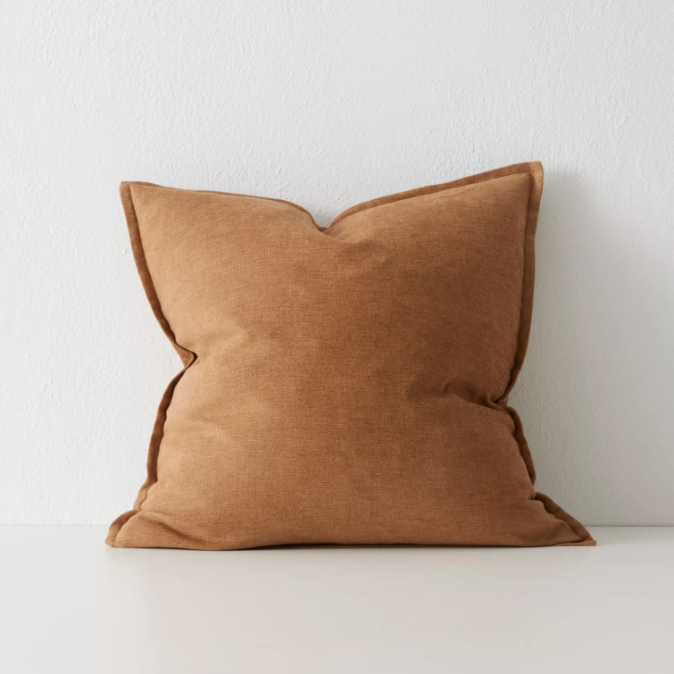 Shop the Fiore 50x50cm and 40x60cm lumbar cushions – linen-blend chenille with vintage-inspired sheen, providing texture and classic elegance for any interior.