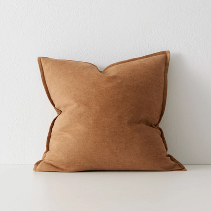 Shop the Fiore 50x50cm and 40x60cm lumbar cushions – linen-blend chenille with vintage-inspired sheen, providing texture and classic elegance for any interior.