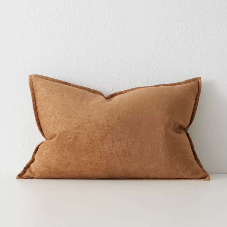 Shop the Fiore 50x50cm and 40x60cm lumbar cushions – linen-blend chenille with vintage-inspired sheen, providing texture and classic elegance for any interior.