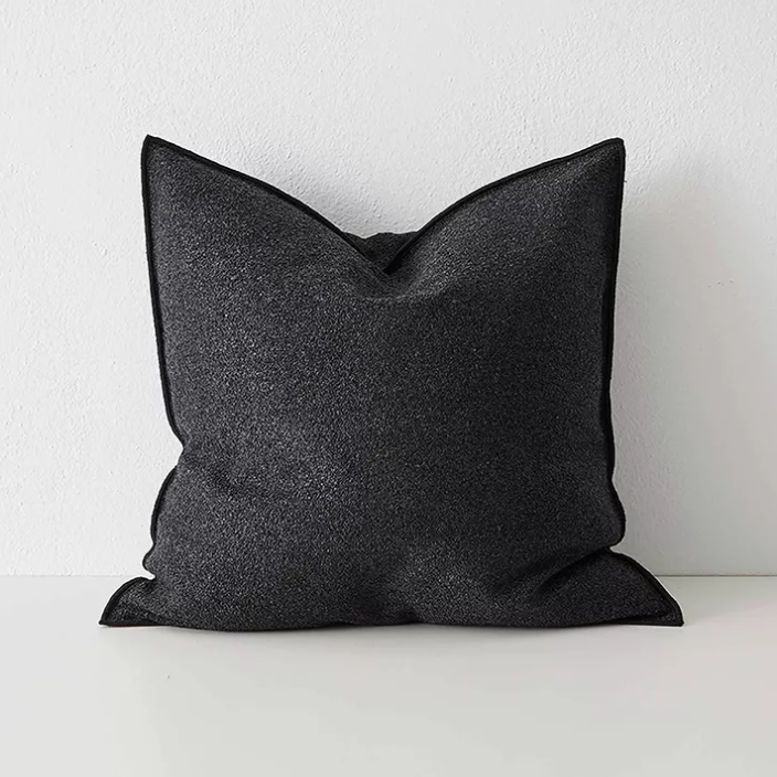 Shop the Alberto 50x50cm cushion – a soft-touch bouclé design offering cosy texture and timeless style for modern interiors.