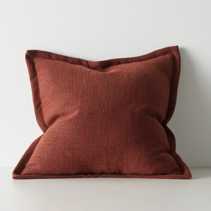 Shop the Figlio 50x50cm cushion – a chunky woven linen-look design with feature flange, perfect for layered styling or as a statement accent in your home.